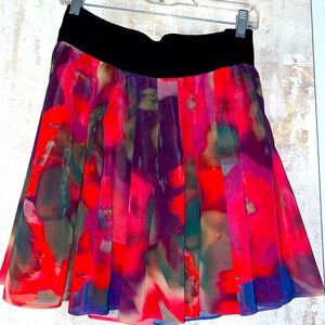 Flowy Floral Skirt